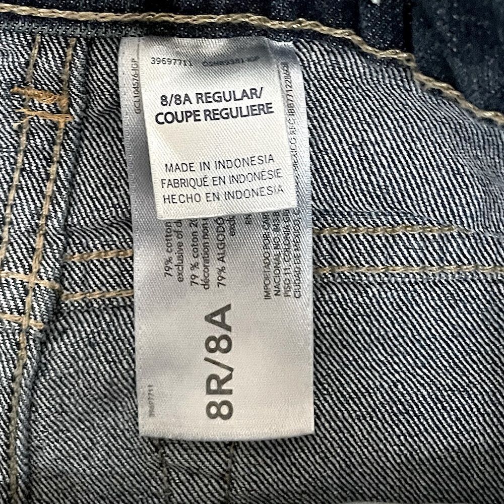 NEW! Oshkosh Boys Straight Leg Jeans. Size 8A Regular. - Picture 4 of 4